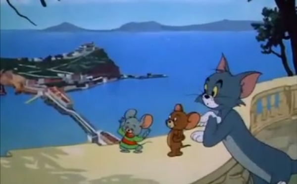 Tom & Jerry se la spassano a Napoli